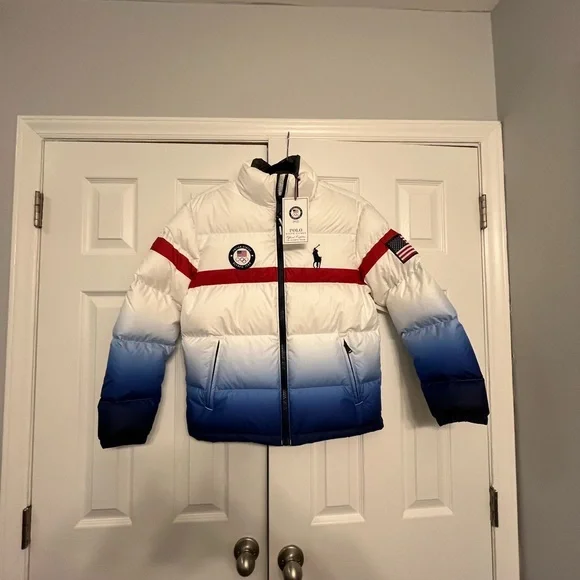 NWT 2022 ralph lauren Olympic team USA jacket - Picture 1 of 4